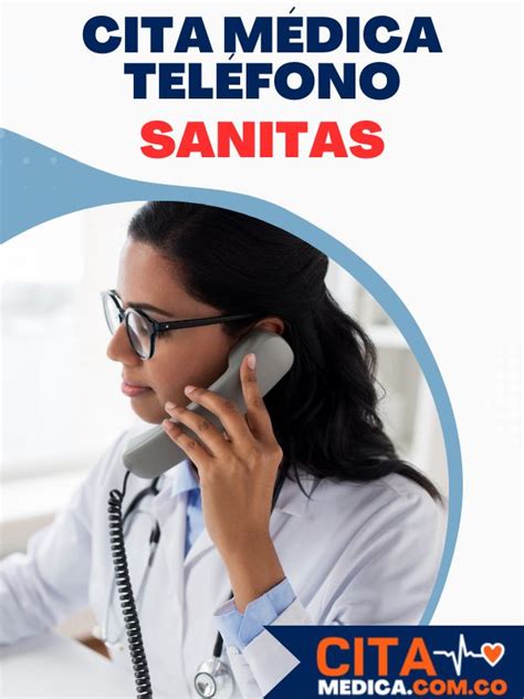 citas sanitas eps|Pedir Cita EPS Sanitas por teléfono 2024